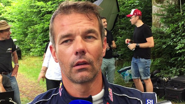 Sébastien Loeb dans les Vosges pour le tournage de la future attraction du Futuroscope