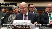 Affaire russe: Sessions admet avoir rencontré Papadopoulos