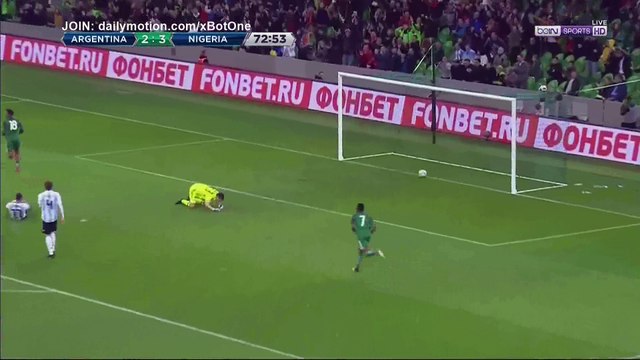 Alex Iwobi second Goal HD - Argentina 2 - 4 Nigeria - 14.11.2017 (Full Replay)