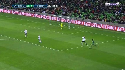 Iwobi A. Goal HD - Argentina 2-4 Nigeria 14.11.2017