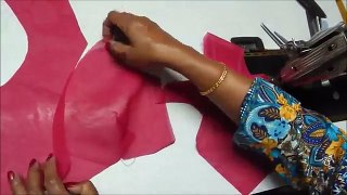 Single Katori blouse - drafting, cutting and stitching