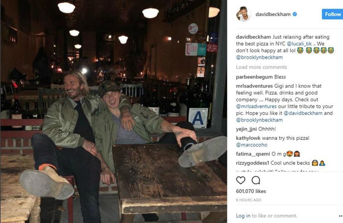 David Beckham encourages responsible drinking