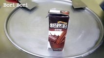 진짜 맛있는허쉬초콜릿 우유 Hersheys milk ice cream roll 보리보리 BoriBori