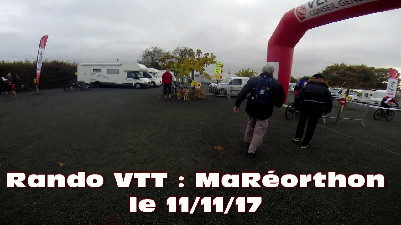 Rando VTT MaReorthon le 11/11/17  - VTT la Bruffière