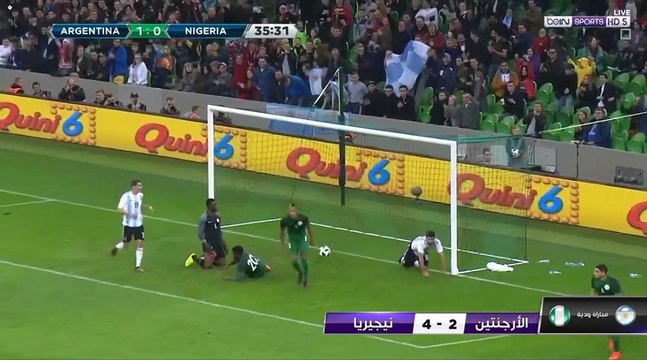 Argentina 2-4 Nigeria / Friendlies National (14/11/2017)