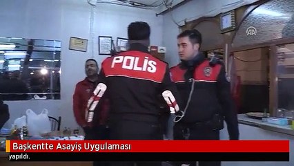 Başkentte Asayiş Uygulaması