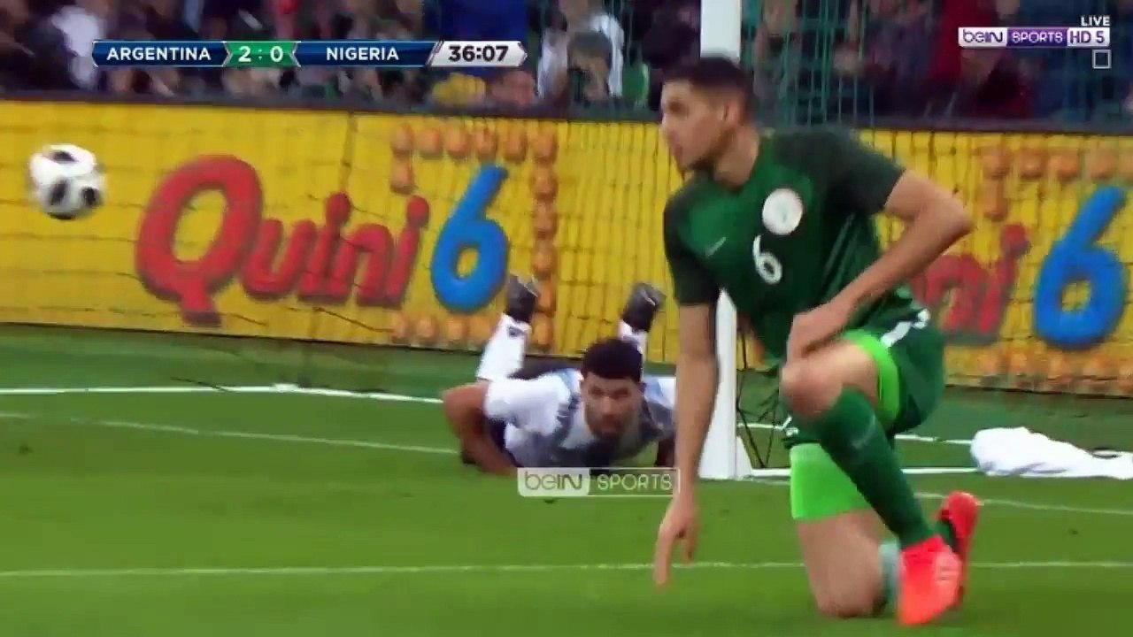 HD اهداف مباراة الارجنتين ونيجيريا 2-4 كاملة (...
