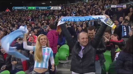 All Goals ARGENTINA 2-4 NIGERIA (FRIENDLY)