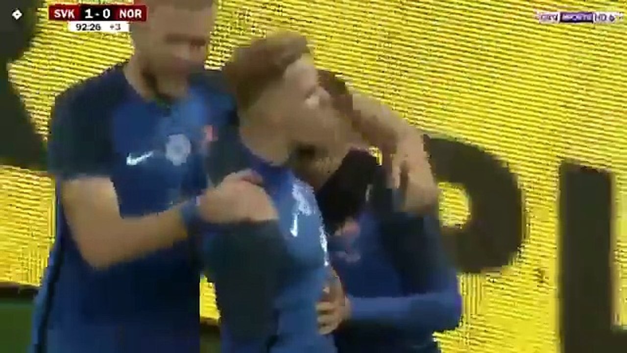 All Goals & highlights - Slovakia 1-0 Norway - 14.11.2017