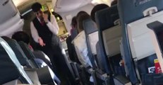 Flight Attendant Raps Safety Briefing on Delta Flight in Montgomery