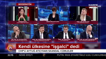 Kendi ülkesine "işgalci" dedi