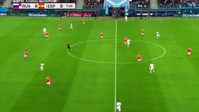 Jordi Alba GOAL HD - Russia 0-1 Spain 14.11.2017