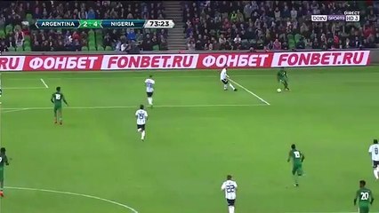 Nigéria 4-2  Argentine But Iwobi  Goal
