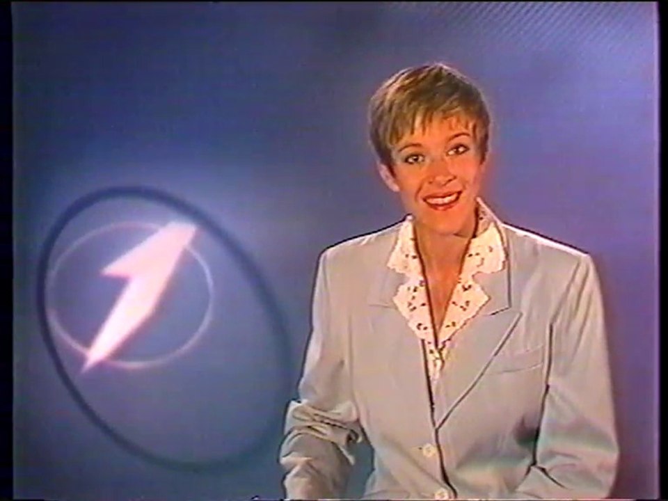La Une (RTBF 1) - 25 Août 1992 - Teasers, pubs, speakerine, météo, JT Nuit