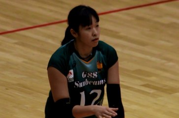 百瀬彩夏選手(Ayaka Momose)GSS東京サンビームズ【女子ﾊﾞﾚｰﾎﾞｰﾙVﾁｬﾚﾝｼﾞﾘｰｸﾞⅡ2017-2018】2017.11.11青山学院大学体育館
