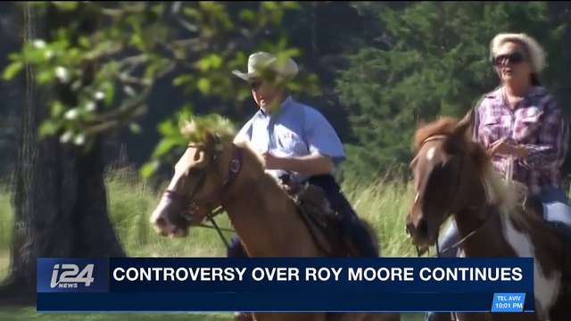 i24NEWS DESK | Controversy over Roy Moore continues | Tuesday, November 14th 2017