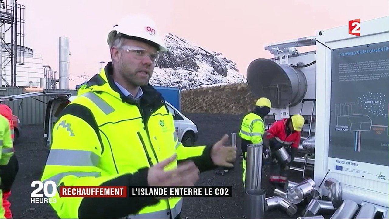 Réchauffement climatique : l'Islande enterre le CO2