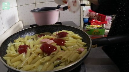 [17.04.20] 살 찔 작정하고 먹는 나폴리탄 | 케찹 파스타 | 턱살보장