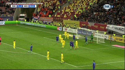 Luuk de Jong Goal HD - Romania 0 - 3 Netherlands - 14.11.2017 (Full Replay)