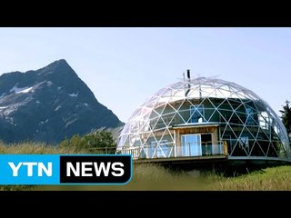 북유럽의 지상낙원에 지어진 '유리 돔' / YTN (Yes! Top News)