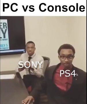 PC x Sony e Xbox (Console)