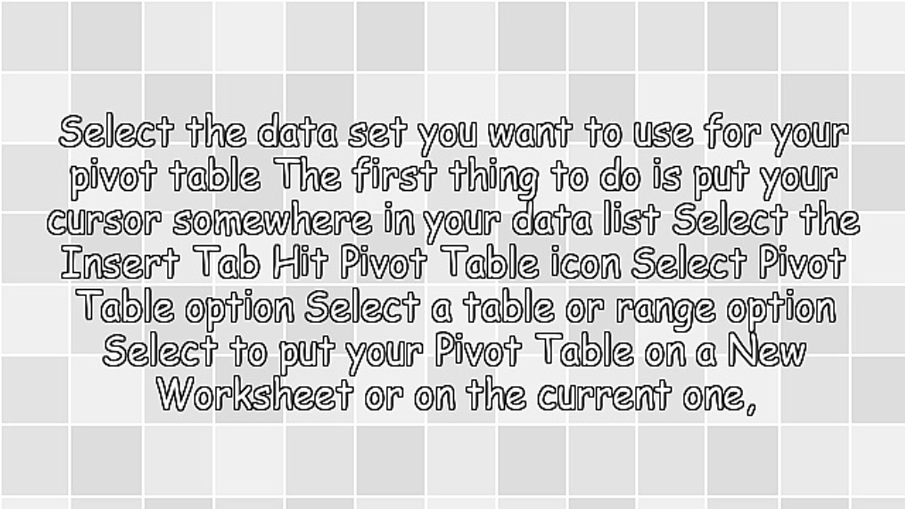 Excel Pivot Table Tip - Make Cell Value Formatting Stick In A Pivot Table