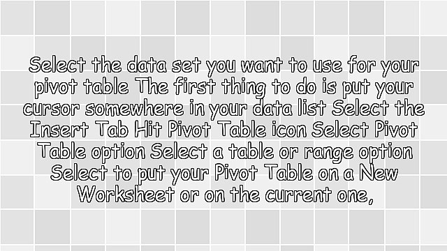 Excel Pivot Table Tip - Make Cell Value Formatting Stick In A Pivot Table