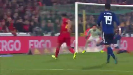 Romelu Lukaku Goal - Belgium	1-0	Japan 14.11.2017