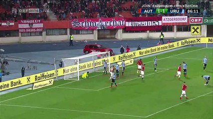 Louis Schaub Goal HD - Austria 2 - 1 Uruguay - 14.11.2017 (Full Replay)