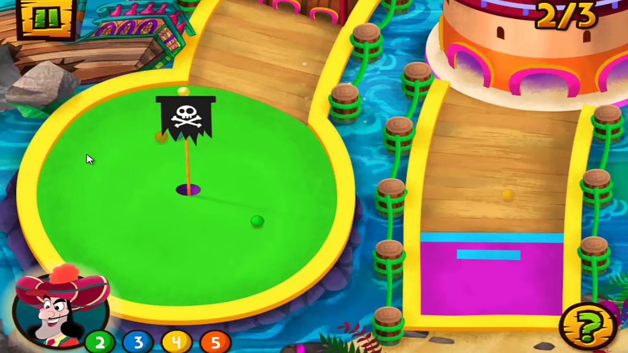 Jake y los Piratas de Nunca Jamas Español ►Pirata Minigolf