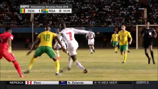 All Goals FIFA WC Qualification CAF R3 Group D - 14.11.2107 Senegal 2-1 South Africa