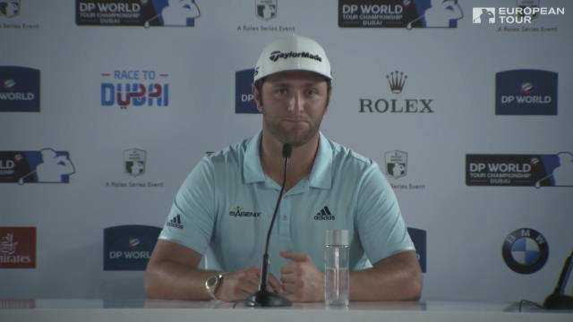 Tour européen - Rahm: J'aime avoir cette pression sur mes épaules