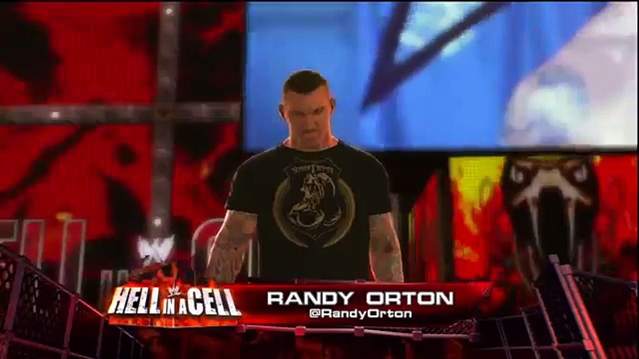 WWE 2K14 - Randy Orton vs John Cena Hell in a Cell Match