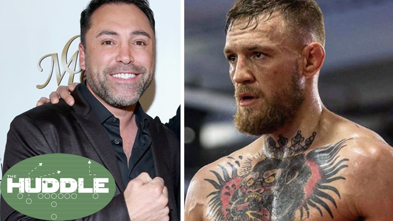 Can Oscar De La Hoya Beat Conor McGregor in TWO Rounds?  The Huddle