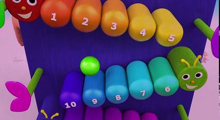 Learn Colors for Children with Baby Play Giraffe Wooden TumbleDown TheLadder Toy 3D Kids Educational