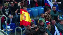 ملخص مباراة اسبانيا وروسيا 3-3 [مباراة ودية مجنونة جدا 14-11-2017