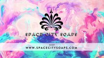 Detox Activated Charcoal Soap | Making & Unmolding | SPACE CITY SOAPS