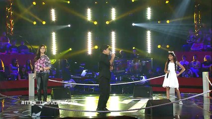 محمد عزيز الحديجي ، حفصة زكري ونجمة الكور – بالعكس - Perhaps - مرحلة المواجهة – MBCTheVoiceKids
