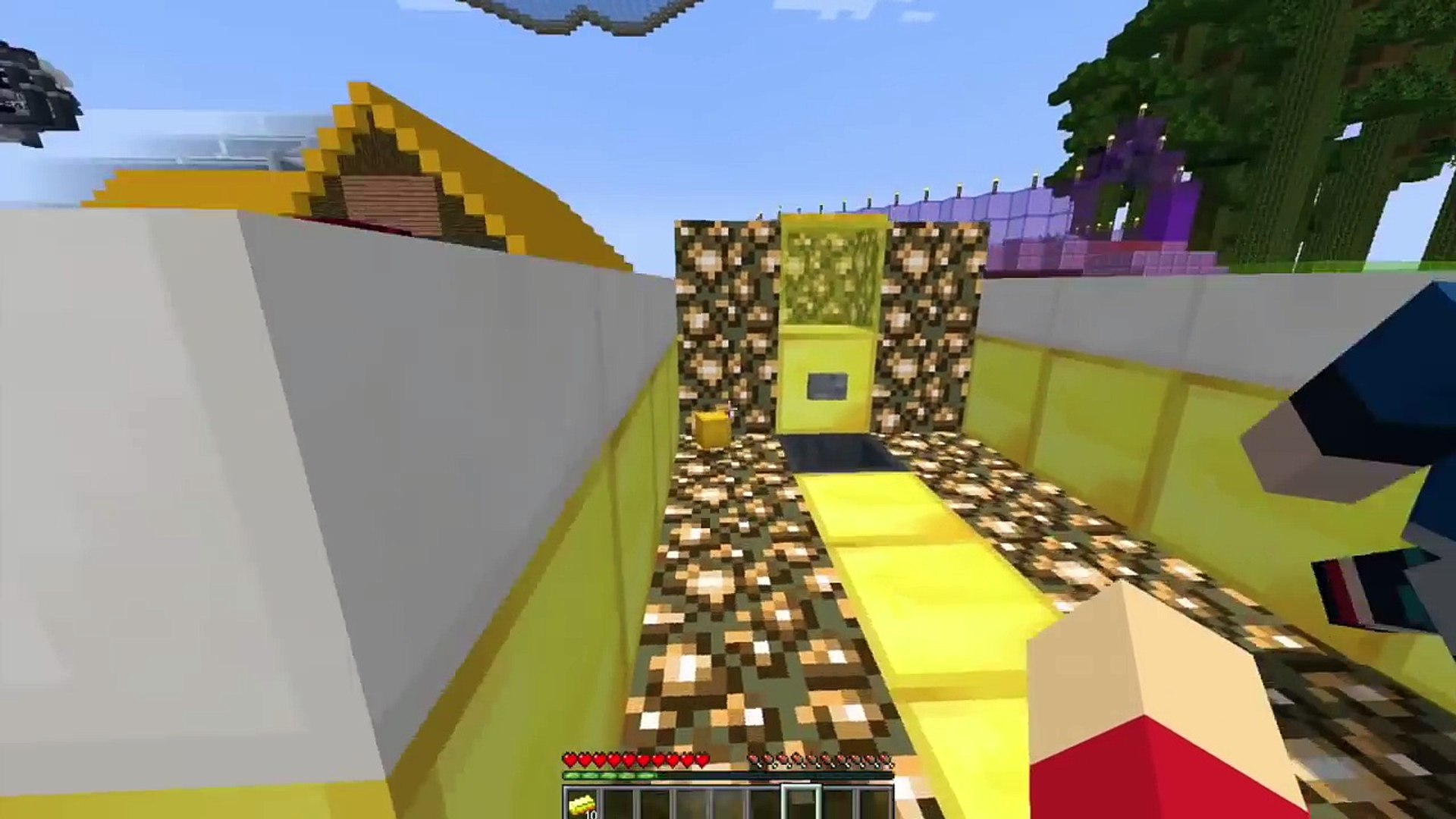マインクラフト ポケモンステージで大乱闘 ガチャガチャで出たアイテムでpvpガチバトル Video Dailymotion