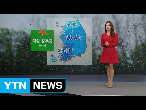 [날씨] 전국 다시 장맛비...돌풍·벼락, 호남 국지성 호우 / YTN (Yes! Top News)
