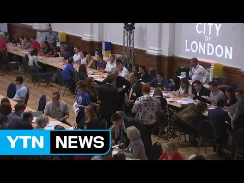 브렉시트 투표 종료...英 EU 잔류 우세 예측 많아 / YTN (Yes! Top News)