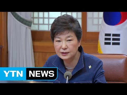 박근혜 대통령 시장 안정화 필요한 모든 조치 시행 / YTN (Yes! Top News)