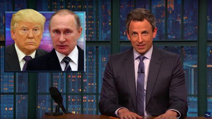 Late-Night Hosts Call Out President Trump for Putin Relations, Antics in Asia | THR News