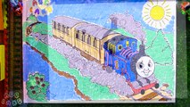 Coloring and Learn Colors with Thomas and Friends - Coloring book for preschoolers and toddlers