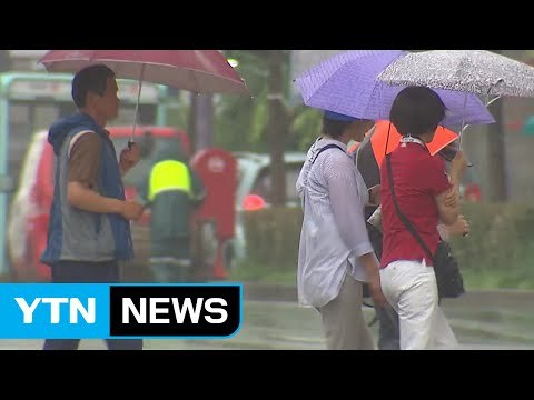 남부지방 장맛비 계속돼...항공기 결항·지연 운항 / YTN (Yes! Top News)