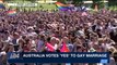 i24NEWS DESK | Australia votes 'yes' to gay marriage | Tuesday, November 14th 2017