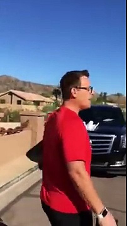 NEIGHBOR TIRED OF PEOPLE PARKING IN FRONT OF HIS HOUSE
