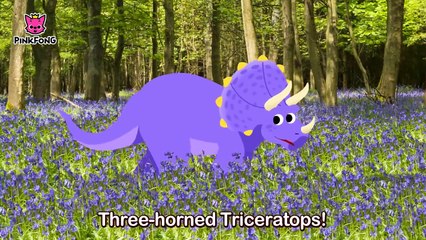 Triceratops _ Dinosaur Songs _ Pinkfong Songs for Children-y9QmAVY5KQw