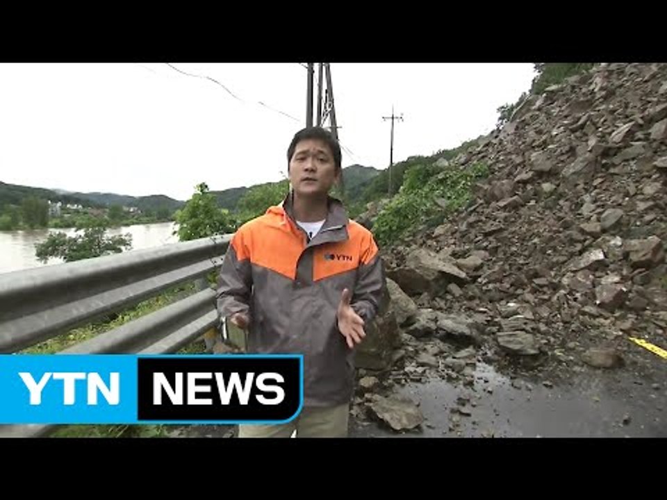 강원 폭우...산사태 현장에 가다 / YTN (Yes! Top News)