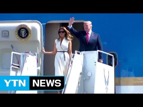 트럼프, 亞순방 경유지 하와이 도착...내일 日 방문 / YTN